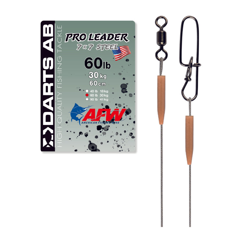 Pro Leader Wire "Secure Snap" 60lb/60cm 1-pack