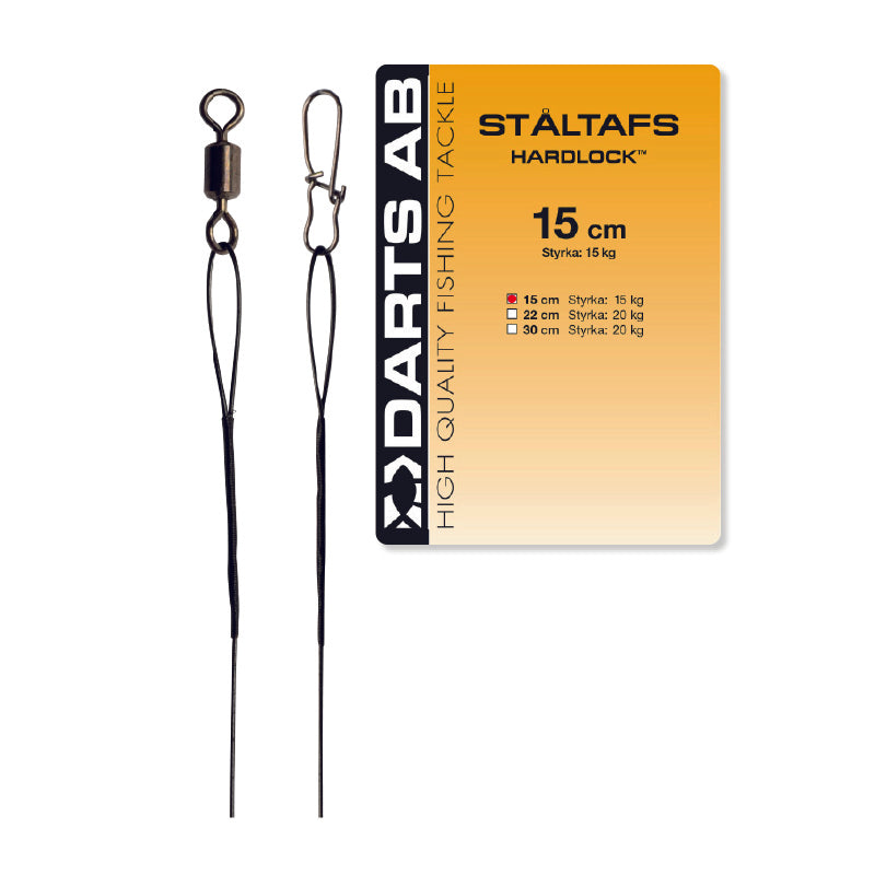 Ståltafs "Hardlock" 25kg/30cm 2-pack