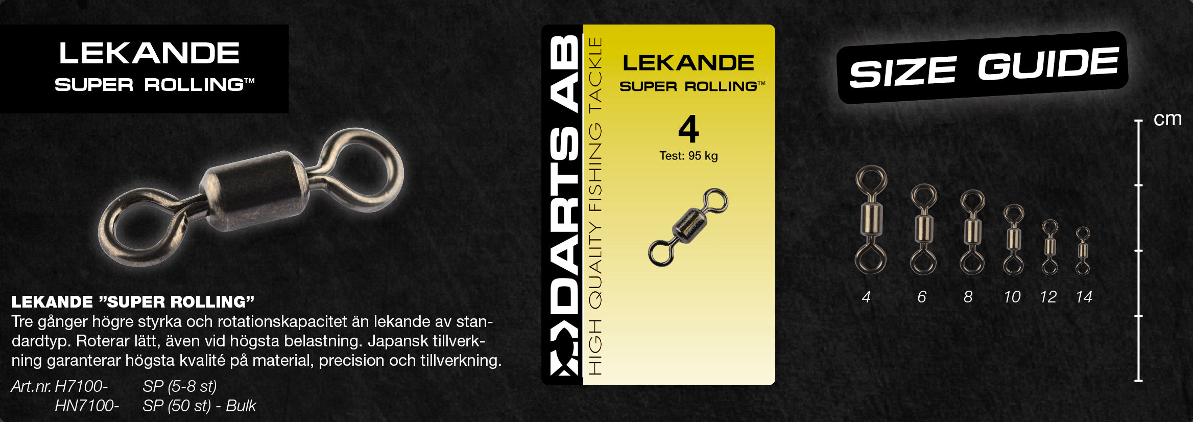 Lekande "Super Rolling" no12 8-pack