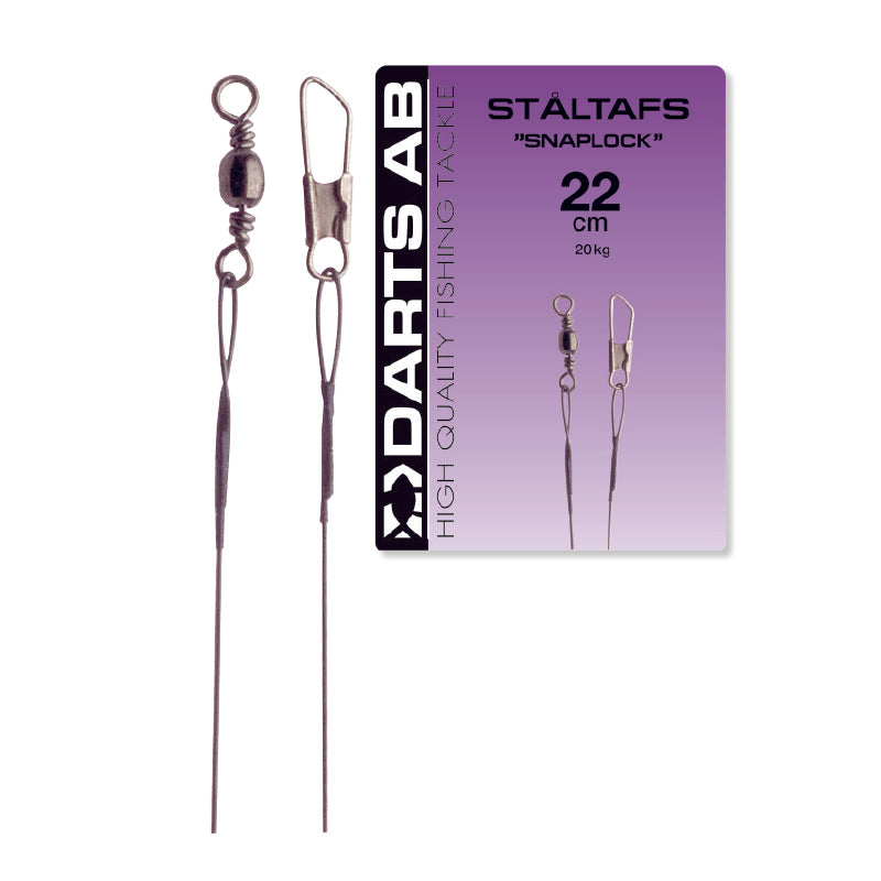 Ståltafs "Snap Lock" 15kg/15cm 3-pack