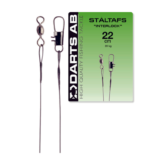 Ståltafs "Interlock" 15kg/15cm 3-pack